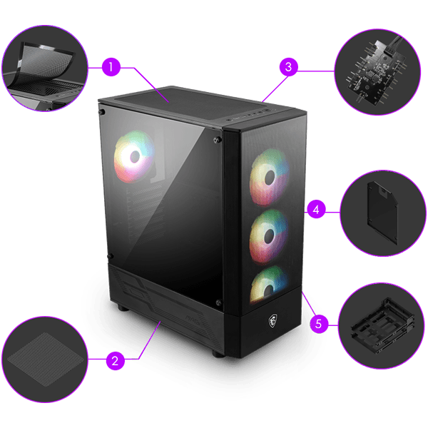 MAG Forge 112R Gaming Case
